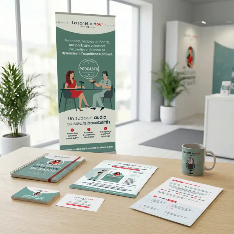 La Santé Surtout *Supports de communication* et déploiement global d&rsquo;un univers