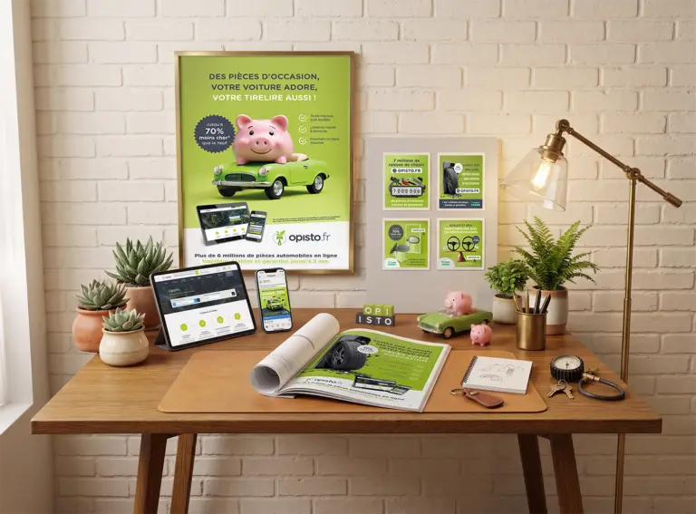 Opisto *Campagne publicitaire*
