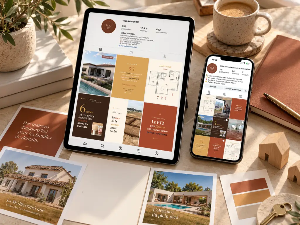Villas Vivencia *Création de contenus* – pack mensuel pour les réseaux sociaux